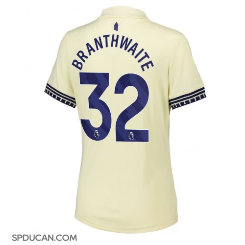 Zenski Nogometni Dres Everton Jarrad Branthwaite #32 Gostujuci 2025-26 Kratak Rukav